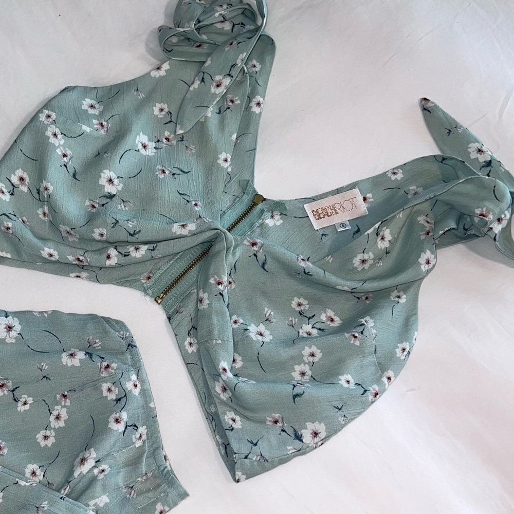 Floral Crop Top